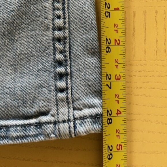 Levi’s 514 Jeans Mens 38x30 Faded Blue Denim Straight Stretch Fit - Picture 11 of 16